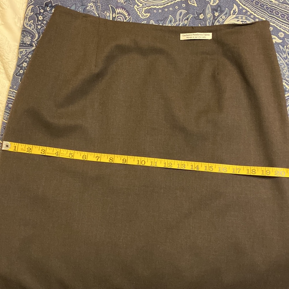 🦋 Pendleton brown skirt size 14 - Picture 8 of 8